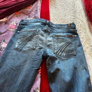 7 For All Mankind Blue Jeans